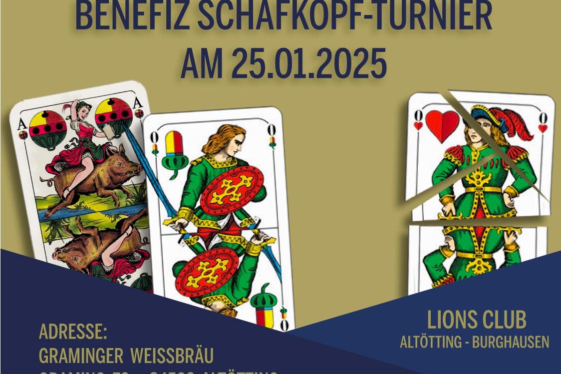 Foto zum Projekt: Lions Schafkopf-Turnier